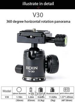 Lightweight Carbon Fiber Camera Tripod Portable Stand Monopod Ball Head For DSLR