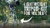 Lightweight Tripod Kit For Wildlife Sirui Ct 3204 U0026 Ph10