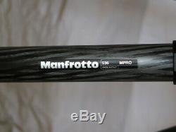 MANFROTTO 509HD PROFESSIONAL VIDEO HEAD With536 CARBON FIBER TRIPOD! BARELY USED