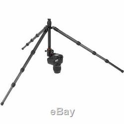 MISSING HEAD USED Oben CT-3481 Carbon Fiber Tripod Photography Free S/H