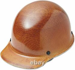MSA FULL BRIM HARD HAT Carbon Fiber Adjustable Construction Helmet Impact Head