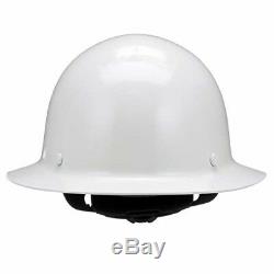 MSA Full Brim Hard Hat Carbon Fiber Adjustable Construction Helmet Impact Head