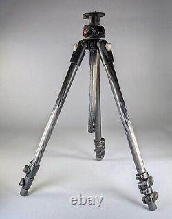 Manfrotto 190CXPRO3 Carbon Fiber 3-Section Tripod Very Good condition in Box