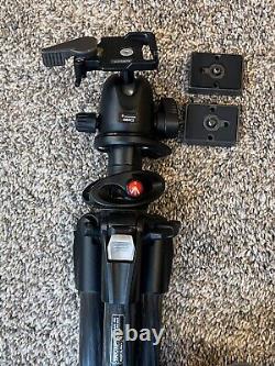 Manfrotto 190CXPRO3 Carbon Fiber Tripod with 496RC2 Ball head (x2 plates)