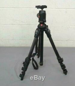Manfrotto 190MF4 MagFiber Carbon Tripod with468MGRC2 Ball Head EXCELLENT LOOK