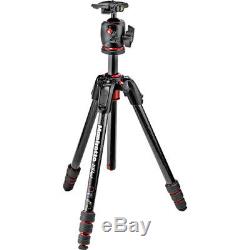 Manfrotto 190go! Carbon Fiber Tripod with MHXPRO-BHQ2 XPRO Ball Head RC2 kit NEW