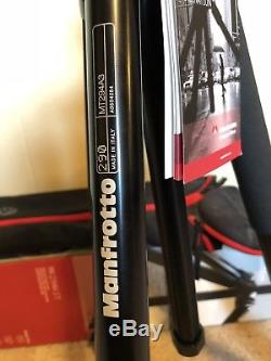 Manfrotto 294 Kit Carbon Fiber Kit Tripod, 3 Way Head, Carrying Bag, Quick Release