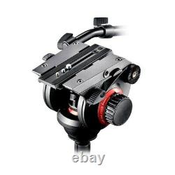 Manfrotto 504HD Head with535 2 Stage Video Tripod System Carbon Fiber BRAND NEW