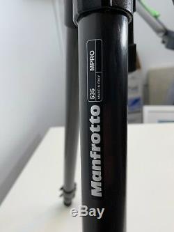 Manfrotto 535 MPRO Carbon Fiber Tripod with 504HD Video Ball Head