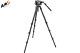 Manfrotto 536 Carbon Fiber Tripod Kit with 509HD Video Head and Padded Carry Bag