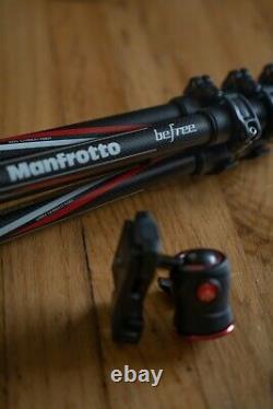 Manfrotto Be Free Carbon Fiber Tripod mkbfrc4-bh With 494 Ball Head