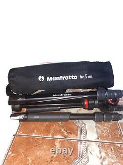 Manfrotto Befree Live Carbon Fiber Video Tripod Kit with Fluid Head Black