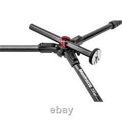 Manfrotto MK190GOC4-3WX 190go! Carbon Fiber 4 Section Tripod with 3 Way Head