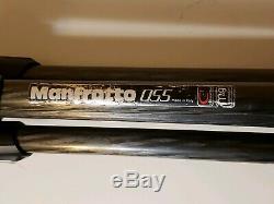 Manfrotto MT055CXPRO4 055 Carbon Fiber 4-Section Tripod Legs with 128RC Head