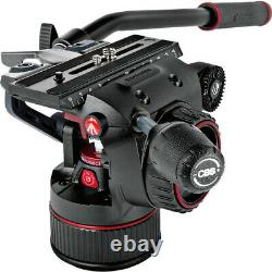 Manfrotto NITROTECH N8 Fluid Video Head with 535 Video Tripod Kit
