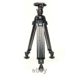 Manfrotto Nitrotech 608 Series Fluid Video Head with 645 FAST Twin Leg #1307302