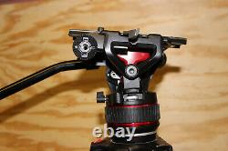Manfrotto Nitrotech 612 Fluid Head with 635 FAST Carbon Fiber Tripod MVK612SNG