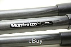 Manfrotto Nitrotech N8 Video Head and 535 Carbon Fiber Tripod