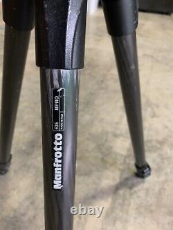 Manfrotto Video Tripod 501HDV Head with Mpro 535 Carbon Fiber Legs