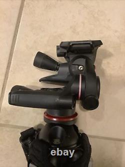 Manfrotto tripod nat geo National Geographic carbon fiber and head EUC