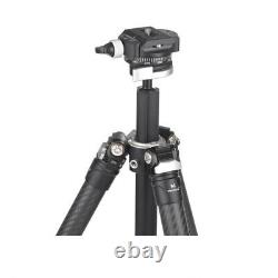Marsace XT-15 Carbon Fiber Travel Tripod Professional with Panoramic Head Case