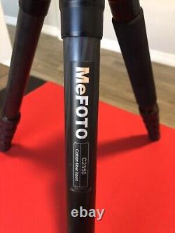 MeFoto Carbon Fiber Tripod GlobeTrotter C2350 Base + Q2 Ball Head with QR Plate