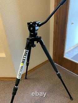 Miller AIR Solo 75 2 Stage Carbon Fiber Tripod System with AIR Fluid Head