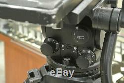 Miller Arrow 40 Head & Carbon Fiber 3 Stage Legs Tripod Sony Camera Plate