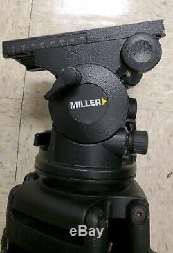 Miller Arrow 40 Head Carbon Fiber Tripod 100mm