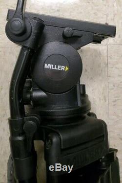 Miller Arrow 40 Head Carbon Fiber Tripod 100mm