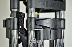 Miller Arrow Euro Fluid Head & Twin Carbon Fiber Tripod Legs