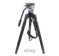 Miller Solo DS-10 DS10 DV10 Fluid Head with Carbon Fiber Tripod 2-Stage System