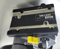Miller Solo Q 100 DS20 Solo DV Tripod, 3 Stage, Fluid Head, Carbon Fiber