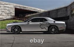 Modern Cat Head Vinyl Decal Vehicle Graphic Side Fits Dodge Charger US Car Truck