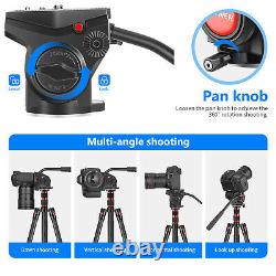 Neewer 2-in-1 Camera Monopod Video Tripod with Pan Head for DSLR Cameras