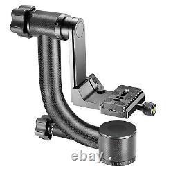 Neewer Heavy Duty Carbon Fiber Gimbal Tripod Head with Quick Release Plate