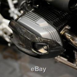 New Carbon Fiber Cylinder Head Guards Protector Cover For BMW R1200GS 2010-2012