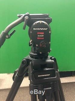 OConnor Ultimate 1030D Fluid Head & 30L CF Tripod with Mid-Level Spreader