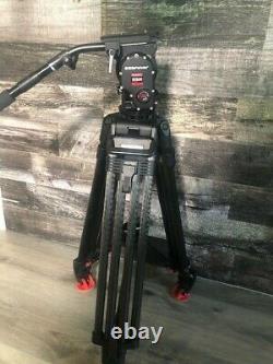 OConnor Ultimate 1030Ds Fluid Head & 30L CF Tripod with Mid-Level Spreader