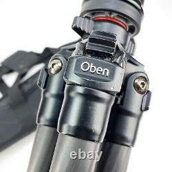 Oben CT-2410 4 Section Carbon Fiber Travel Tripod With BA-1 Ball Head & Case