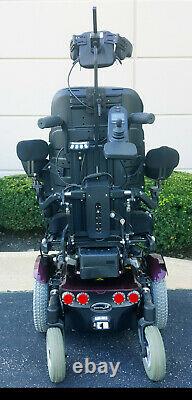 Permobil M300 For A Quadriplegic with Power Tilt, Recline, Legs, and Head Array