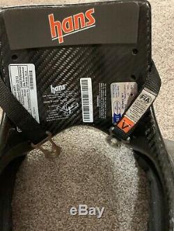 Pro Hans Device Carbon Fiber Head and Neck Restraint System 20L Used Once