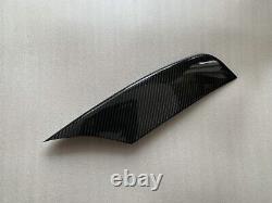 Real Carbon Fiber Eyebrows Eyelids Head lights Cover For BMW M6 F12 F13 12-19 18