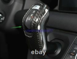 Real Carbon Fiber Gear Head Shift Knob Cover For Land Rover Defender 110 20-2022