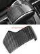 Real Carbon Fiber Gear Head Shift Knob Cover Grip For Volkswagen Touareg 19-2021
