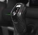 Real Carbon Fiber Gear Head Shift Knob Cover Grip Trim For Defender 110 20-2023