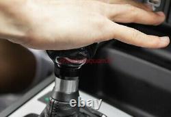 Real Carbon Fiber Gear Head Shift Knob Cover Grip Trim For Honda Fit LIFE GR9 21