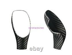 Real Carbon fiber Gear Head Shift Knob Cover Grip Trim For Cadillac CT5 20-2021