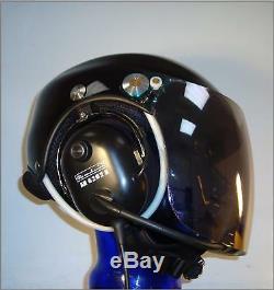 Rosenbaum Aviation Carbon Fiber Helm XL mit integriertem ANR Aviation Headset
