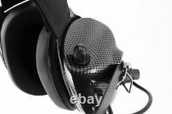 Rugged H41 Behind the Head Two Way Radio Headset Racing Vertex Coil Cord Cable